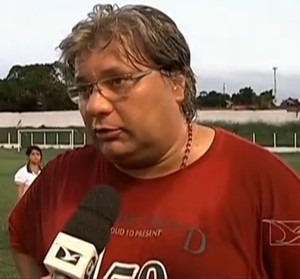 Treinador do Cordino (MA), Luís Miguel (Foto: Reprodução/TV Mirante)