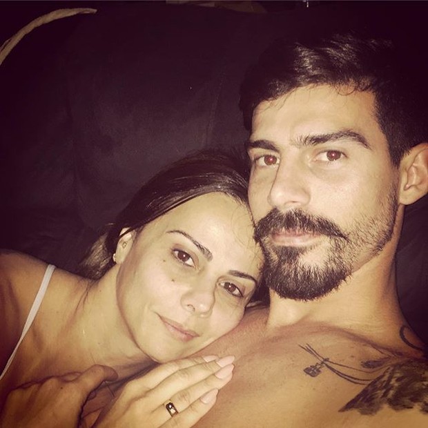 Viviane Araújo e o noivo, Radamés (Foto: Instagram/ Reprodução)