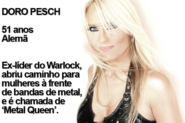 Doro Pesch (Foto: Divulgação / Site da cantora)