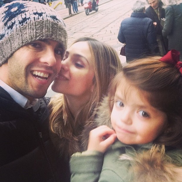 Carol Celico, Kaka e a filha (Foto: Reprodução/ Instagram)