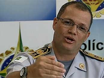 O novo comandante da Polícia Militar do Distrito Federal, Jooziel de Melo Freire (Foto: TV Globo/Reprodução)