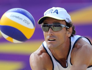 Emanuel vôlei de praia olimpíadas 2012 (Foto: AP)