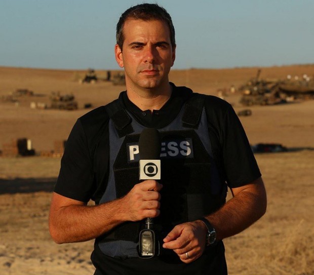 Rodrigo Alvarez foi correspondente da Globo em Jerusalém e agora vai exercer o cargo em Berlim (Foto: Reprodução/Instagram)