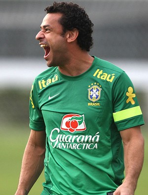 Fred  treino Seleção em São Januário (Foto: Mowa Press)