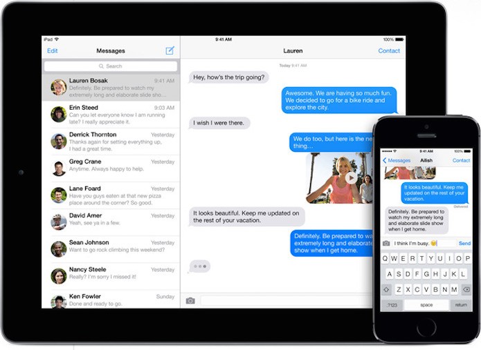 Como manter mensagens por tempo determinado no histórico do iOS 8? (Foto: Divulgação/Apple)