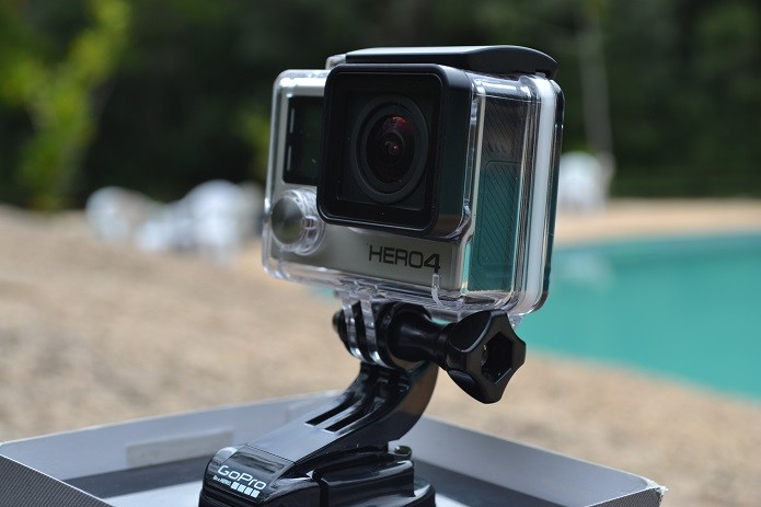 Hero 4 Silver ainda na caixa (Foto: Reprodução/Victor Teixeira) (Foto: Hero 4 Silver ainda na caixa (Foto: Reprodução/Victor Teixeira))