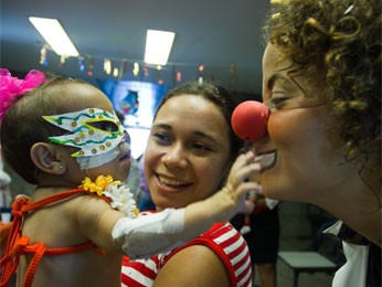 Bloco Miolinho Mole anima criançada do HR (Foto: Luciana Dantas/Divulgação)