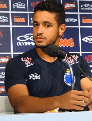 Leo coletiva Cruzeiro (Foto: Gabriel Medeiros / Globoesporte.com)