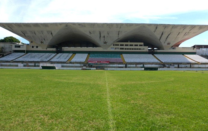 Estádio Luso Brasileiro, na Ilha (Foto: Divulgação / Site Oficial da Portuguesa RJ)