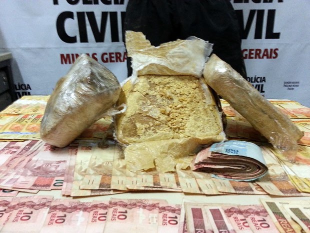 Polícia Civil prende homem com 3 quilos de crack em Poços de Caldas (Foto: Polícia Civil)