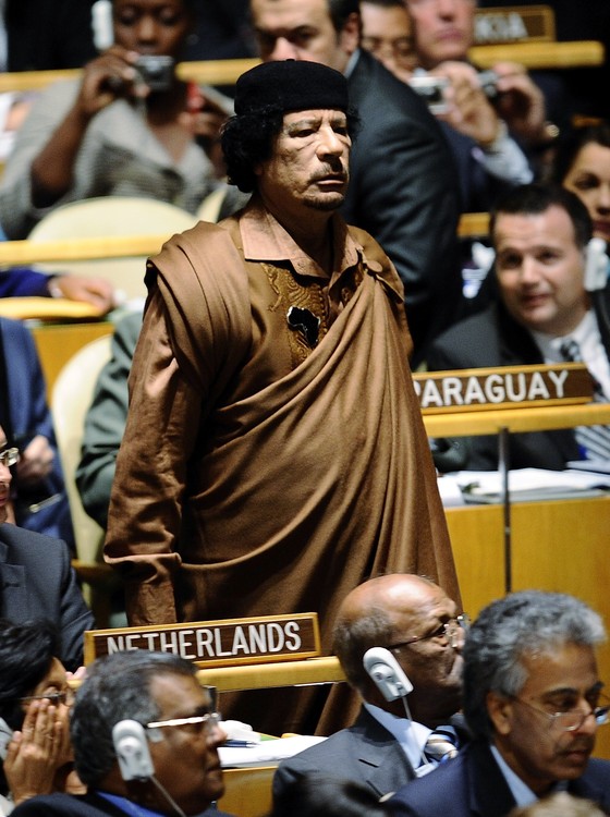 Muamar Kadafi (Foto: Jeff Zelevanksy/ Getty Images)
