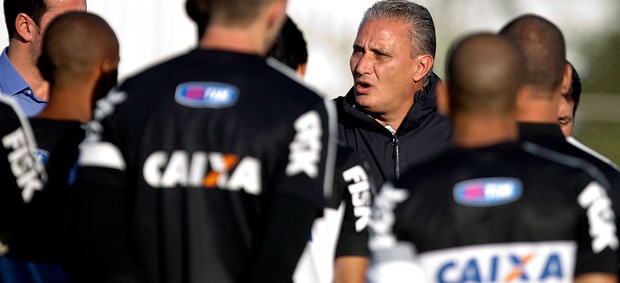 Tite treino Corinthians (Foto: Daniel Augusto Jr. / Ag. Corinthians) Tite treino Corinthians (Foto: Daniel Augusto Jr. / Ag. Corinthians)