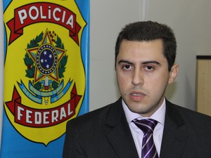 Delegado Reinaldo Camelo, da Polícia Federal (Foto: Gil Oliveira/ G1)