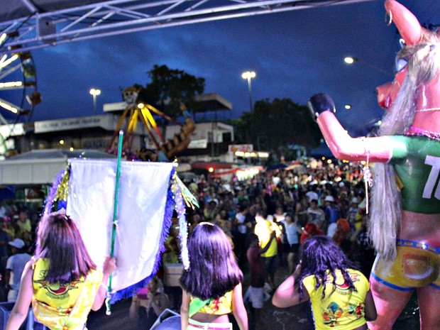 Público de 5 mil pessoas participou da Banda da Baixa da Hégua (Foto: Girlene Medeiros/G1 AM)