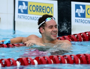 Thiago Pereira vence prova no Brasileiro de natação no Rio