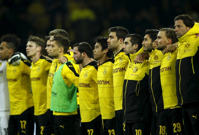 Homenagem Borussia Dortmund (Foto: Reuters)