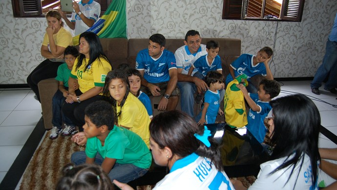 Convocação Seleção Brasileira, casa de Hulk (Foto: Silas Batista / GloboEsporte.com)