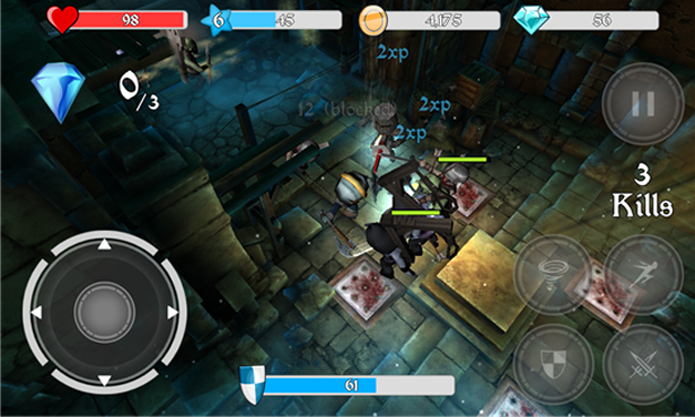 Medieval Apocalypse une bons gráficos e inúmeros desafios (Foto: Divulgação/Windows Phone Store)