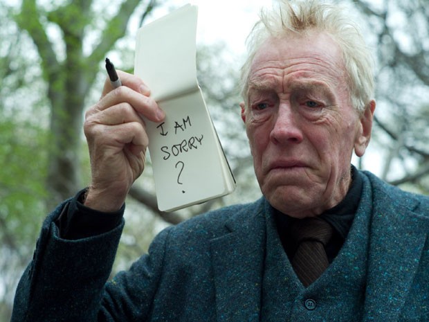 O veterano ator sueco Max von Sydow em cena do filme 'Tão forte e tão perto' (2011) (Foto: Divulgação) O veterano ator sueco Max von Sydow em cena do filme 'Tão forte e tão perto' (2011) (Foto: Divulgação)