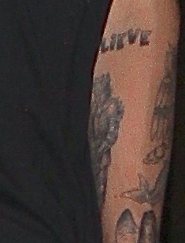 Justin Bieber: tatuagem nova (Foto: Agência Splash News)