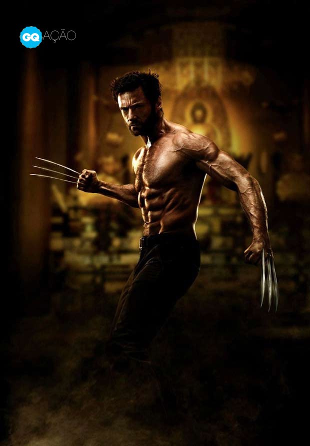 Primeira foto mostra Hugh Jackman no novo Wolverine e seu físico só