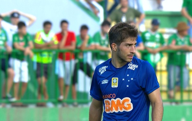 Lucas Silva, volante do Cruzeiro (Foto: Reprodução/TV Globo Minas)