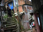 FOTOS ação da PM na Rocinha prende suspeito após morte fotos em Rio