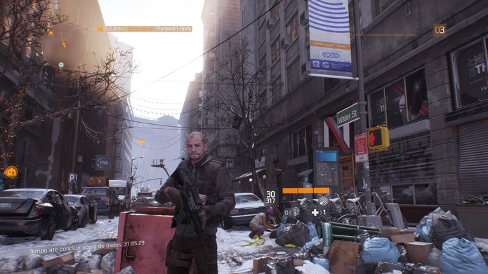 Visual de The Division não é feio, mas foi realmente piorado (Foto: Reprodução/Felipe Vinha)