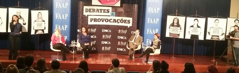Debates & Provocações ÉPOCA/FAAP #partocomrespeito (Foto: Gabriela Varella)