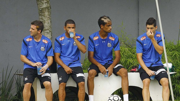 treino santos (Foto: divulgação / Santos FC)