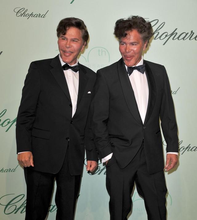Os irmãos em 2009 (Foto: Getty Images)