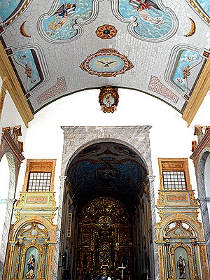 Interior da Igreja da Sé, em São Luís (MA) (Foto: Maurício Araya / G1)