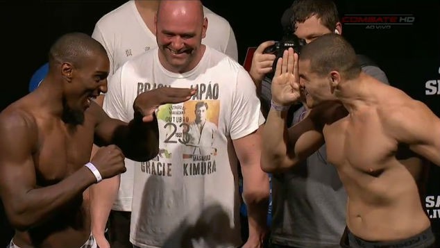 Wagner Caldeirão UFC Rio III pesagem (Foto: Reprodução/Youtube)