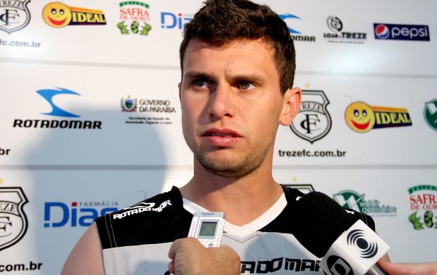 Rafael Chorão, meia do Treze (Foto: Magnus Menezes / Jornal da Paraíba)