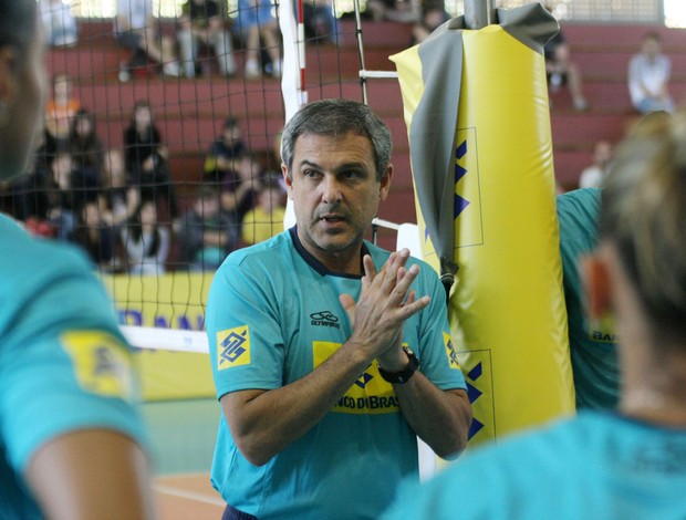 Zé Roberto Brasil Pré-Olímpico (Foto: Alexandre Arruda/CBV)