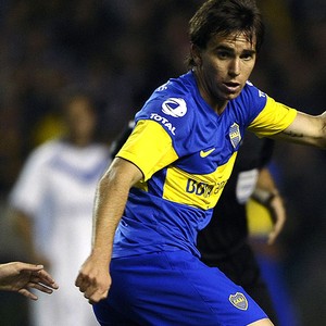 Gino Peruzzi velez sarsfield mouche boca juniors (Foto: Agência AFP)