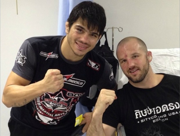 Erick Silva e Matt Hamill (Foto: Reprodução / Instagram)