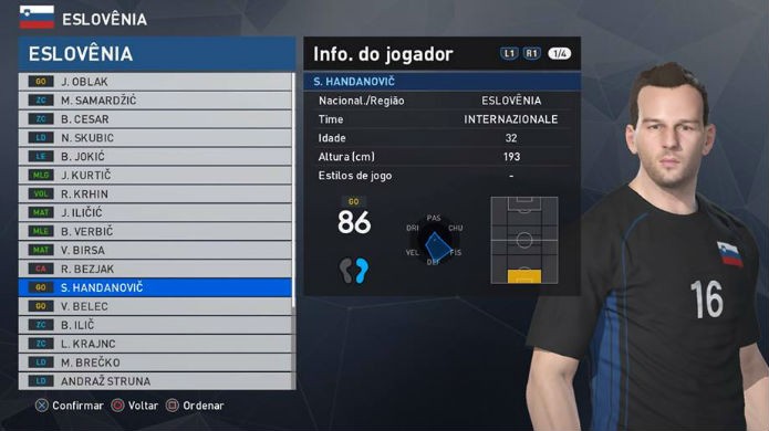 Handanovic está entre os 10 melhores goleiros de PES 2017 (Foto: Reprodução/Thomas Schulze)