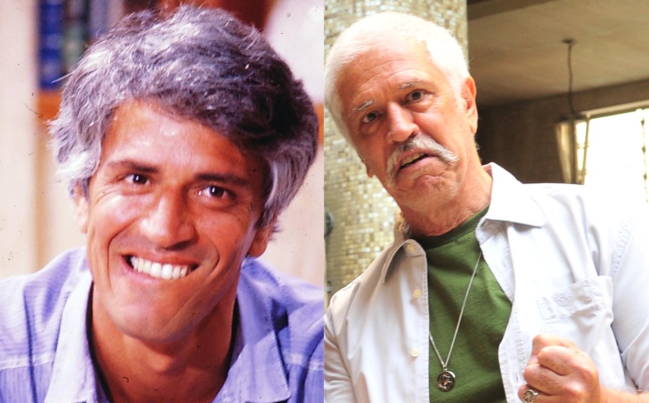 O antes e depois dos atores