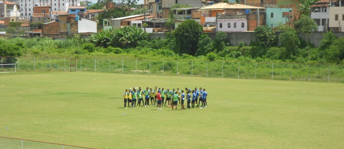 Bahia treino Fazendão (Foto: Thiago Pereira)