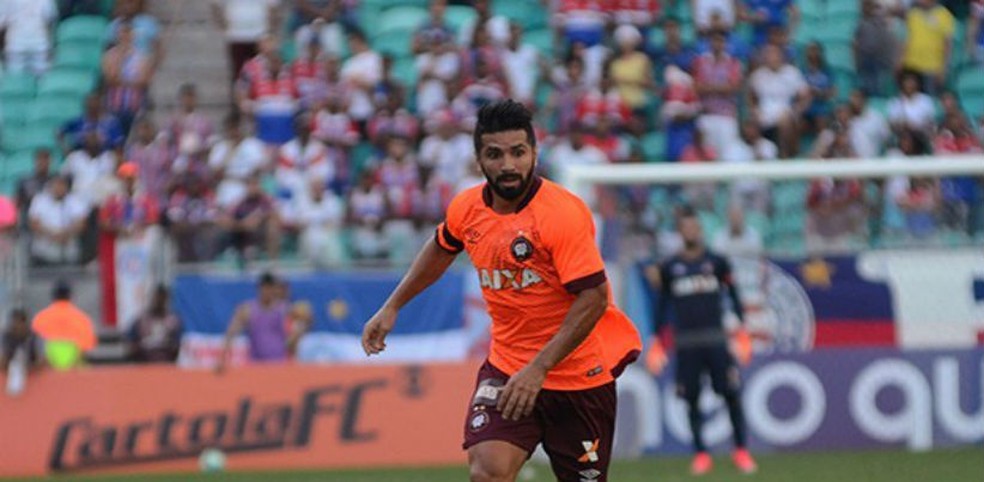 Guilherme fez a primeira partida pelo Atlético-PR contra o Bahia (Foto: Marco Oliveira/ Atlético-PR)