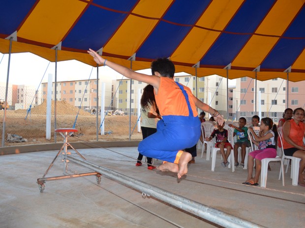 Alunos terão aulas no próprio conjunto, na Zona Norte de Macapá (Foto: John Pacheco/G1)