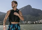 O ator garante para o wakeboard entrará de vez em sua rotina (Foto: Inácio Moraes/TV Globo)