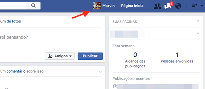 Acessando o perfil de usuário do Facebook (Foto: Reprodução/Marvin Costa) (Foto: Acessando o perfil de usuário do Facebook (Foto: Reprodução/Marvin Costa)) Acessando o perfil de usuário do Facebook (Foto: Reprodução/Marvin Costa) (Foto: Acessando o perfil de usuário do Facebook (Foto: Reprodução/Marvin Costa))