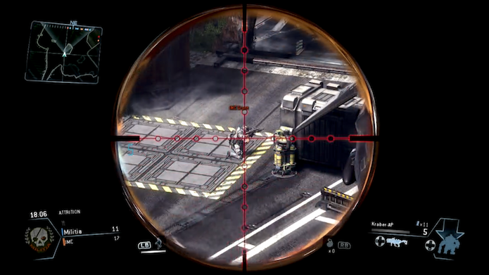 Titanfall: conheça esconderijos para usar sniper (Foto: Reprodução/Murilo Molina)