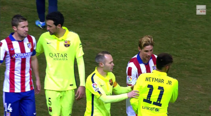 Neymar Fernando Torres Barcelona Atlético de Madrid