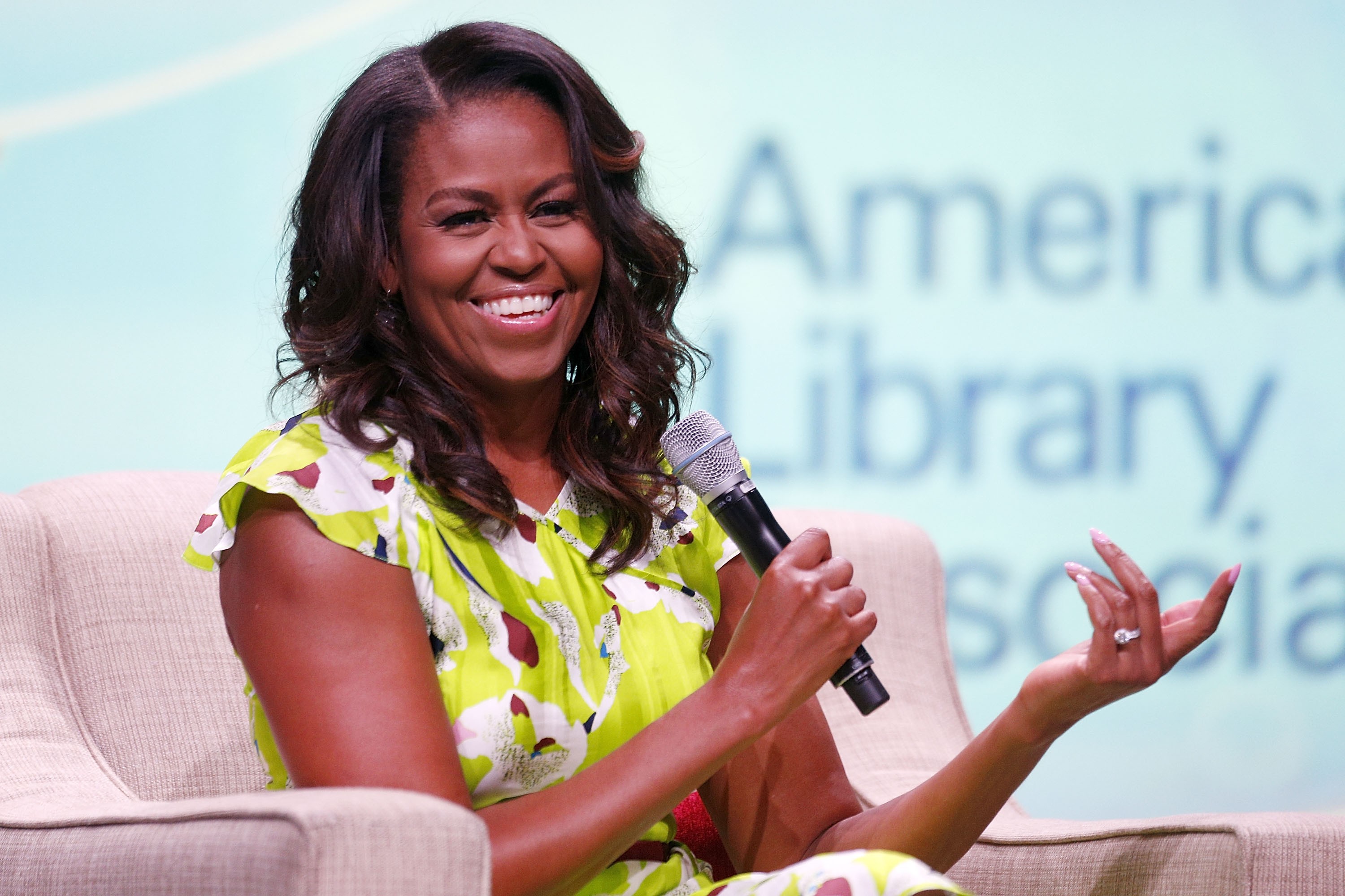 Michelle Obama cuida dos cabelos com Johnny Wright há quase 10 anos (Foto: Getty Images )