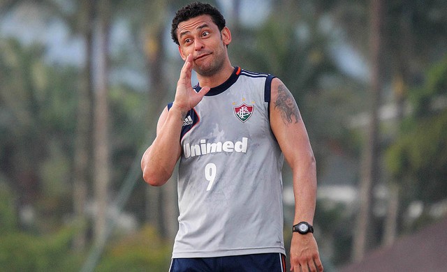 Fred treino Fluminense (Foto: Fernando Cazaes / Photocamera)