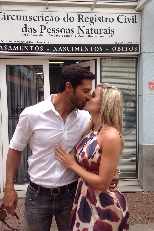 Aryane Steinkopf e Beto Malfacini (Foto: Divulgação)