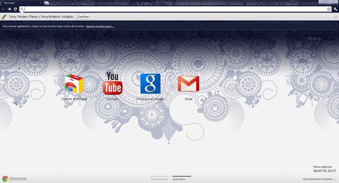 screenshot de Temas para Google Chrome
